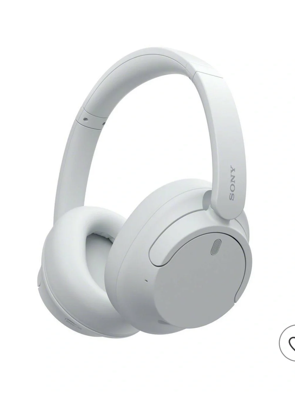 Sony WHCH720N Bluetooth Wireless Noise-Canceling Headphones - White